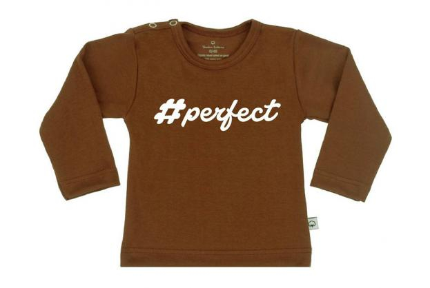 Wooden Buttons t-shirt lm perfect choco