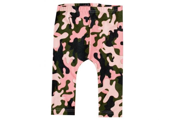 Wooden Buttons legging rose camouflage
