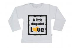 Wooden Buttons t shirt lm A little thing called love wit