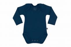 Wooden Buttons romper lange mouwen marineblauw