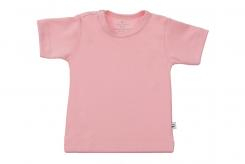 Wooden Buttons t-shirt km baby roze