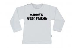 Wooden Buttons t-shirt lm Baddy's best friend