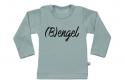 Wooden Buttons t-shirt lm Bengel old green