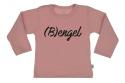 Wooden Buttons t-shirt lm  Bengel old roze