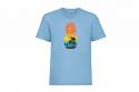 Discharge T-shirt km Bleu Annanas