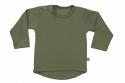 Wooden Buttons t-shirt lm rond army
