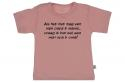 Wooden Buttons t shirt lm Daddy s best friend old roze