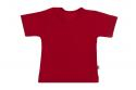 Wooden Buttons T-shirt korte mouwen rood