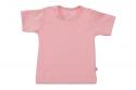 Wooden Buttons t-shirt km baby roze
