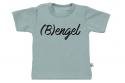 Wooden Buttons t-shirt km Bengel old green